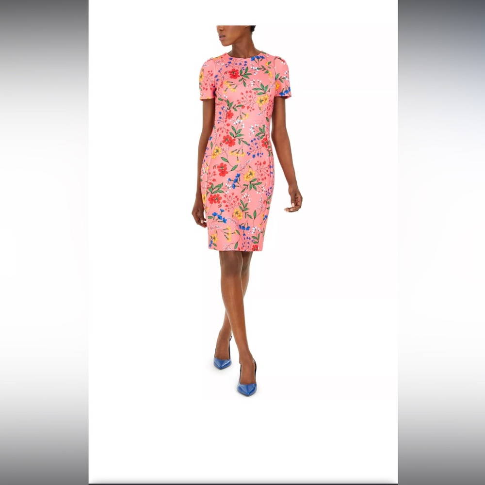 Coral Calvin Klein Dress I perfect condition